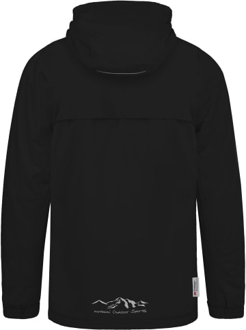 Normani Outdoor Sports Kinder-Regenjacke Seattle in Schwarz