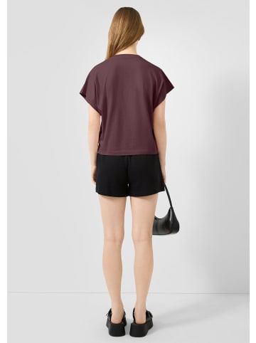 QS T-Shirt in 49D0_bordeaux