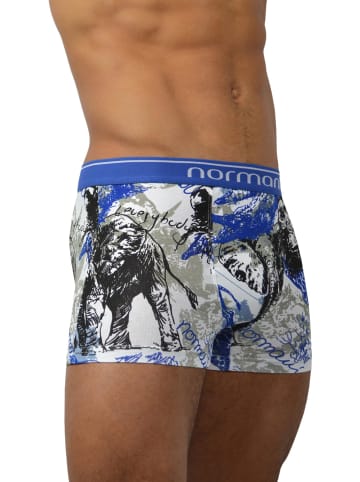 normani 6 Stück Retro Boxershorts aus Baumwolle in Wild Animal