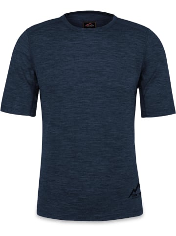 Normani Outdoor Sports Herren Merino T-Shirt Darwin in Navy