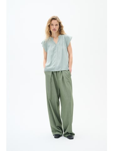 InWear Kurzarm-Bluse CidenzaIW A-shape in Desert Green