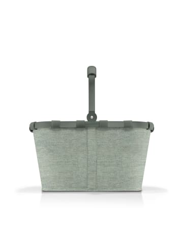 Reisenthel Carrybag - Einkaufskorb (cord dark matcha) in frame twist sage