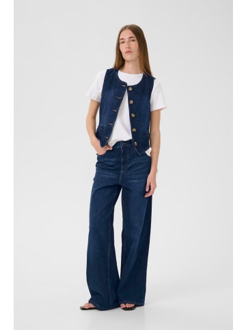 InWear Weste NanaIW Tight fit in Dark Wash Denim