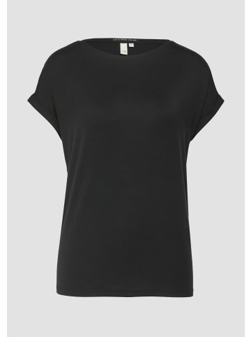 QS T-Shirt in 9999_schwarz