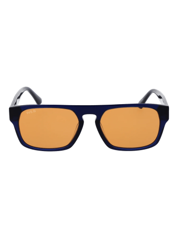 Web Unisex Sonnenbrillen Rechteck Blau