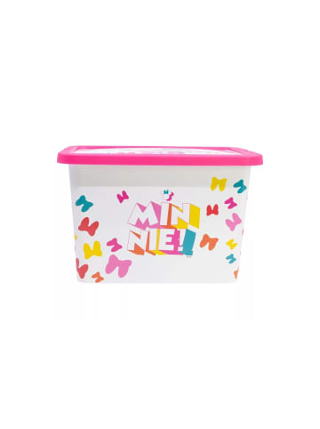 Disney Minnie Edgy Bows Kunststoff-Aufbewahrungsbox 7 L