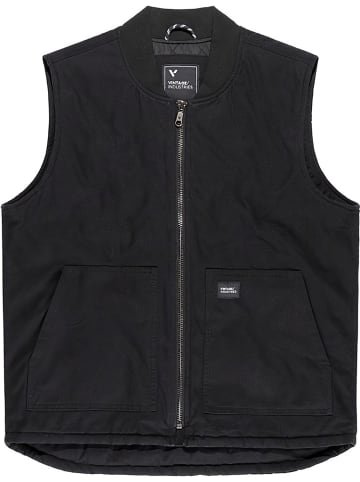 Vintage Industries Weste "Hallet Bodywarmer" in Schwarz