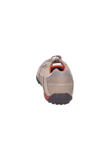 Geox Sneaker Uomo Snake in BEIGE/DK ORANGE
