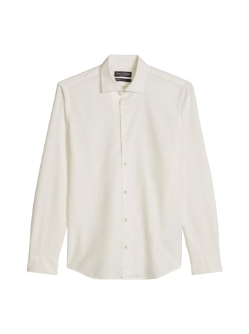 Marc O'Polo Twill-Hemd shaped in Silky White