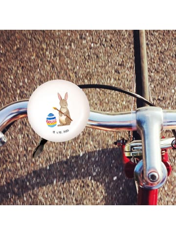 Mr. & Mrs. Panda Fahrradklingel Hase Eier Malen ohne Spruch in Weiß