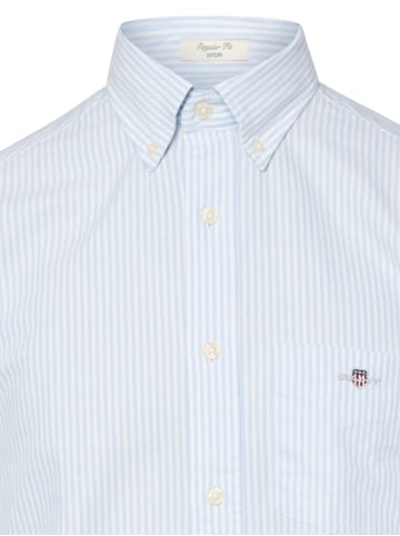 Gant Hemd in weiß hellblau