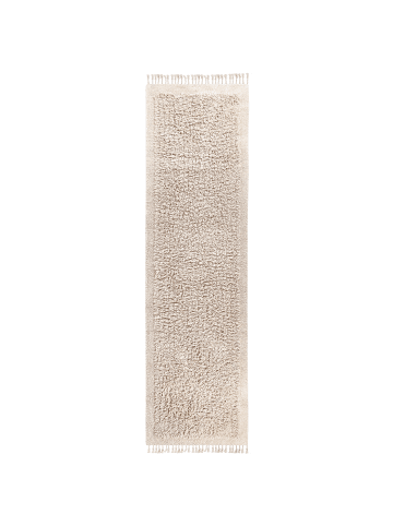 Beliani Shaggy BITLIS in Beige - (W) 80 x (L) 300 cm