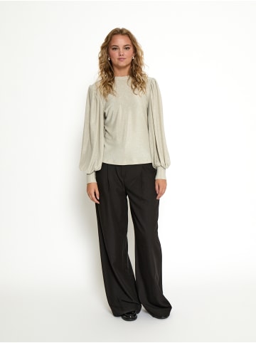 Peppercorn Bluse in Fog Sand Metal