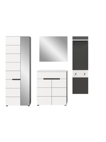 ebuy24 Weiß 220 x 37 cm