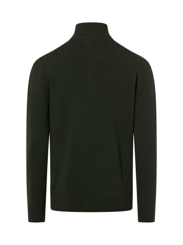 Nils Sundström Strickpullover in khaki - 0005