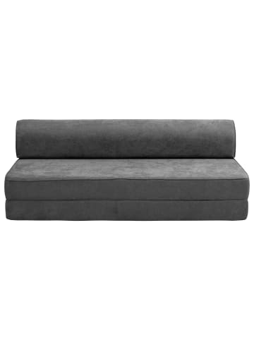 58 aufm Kessel FALTSOFA Katusha Flachgewebe anthrazit