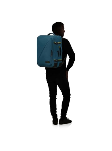 American Tourister Take2Cabin - Reiserucksack 17.3" L 55 cm erw. (blau) in harbor blue