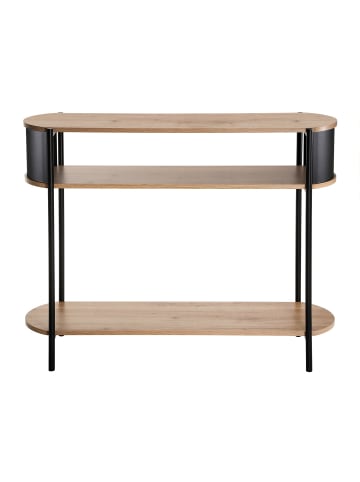 CALICOSY Konsole EKLO in Helles Holz - (W) 100 x (H) 80 x (L) 34 cm