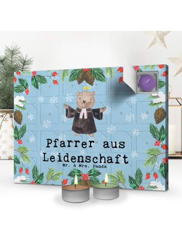Mr. & Mrs. Panda adventskalender mit duftkerzen Pfarrer Leidensc... in Eisblau