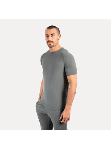 SMILODOX T-Shirt Delian in Grau