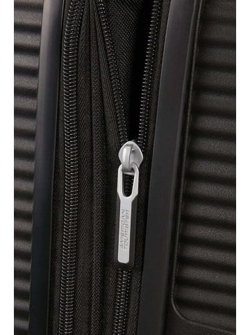 American Tourister Soundbox - 4-Rollen-Trolley 67 cm erw. (gelb) in bass black