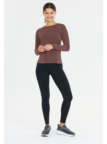 Endurance Langarmshirt Halen in 4261 Huckleberry