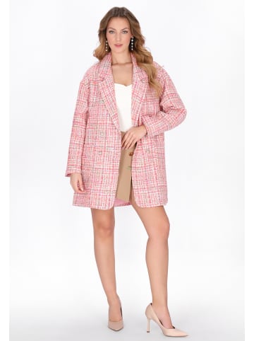 faina Women Coat in rose pink