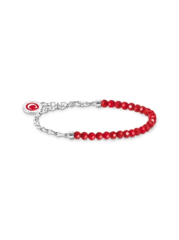 Thomas Sabo Armband in silber, rot