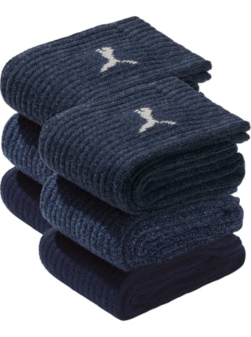 Puma Socks Unisex-Sport-Socken 6 Paar in marine/navy