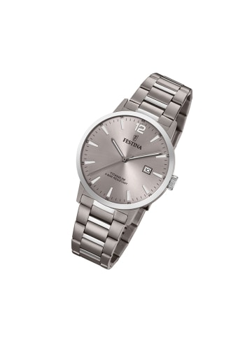 Festina Analog-Armbanduhr Festina Klassik silber groß (ca. 40mm)