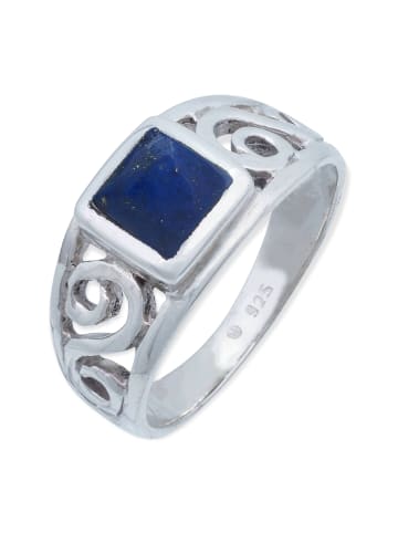 mantraroma 925er Silber - Ringe mit Lapis Lazuli