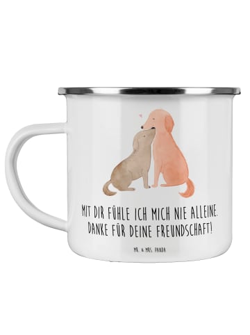 Mr. & Mrs. Panda Tasse Beste Freundin mit Spruch in Weiß