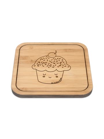Mr. & Mrs. Panda Bierdeckel Cupcake ohne Spruch in Transparent