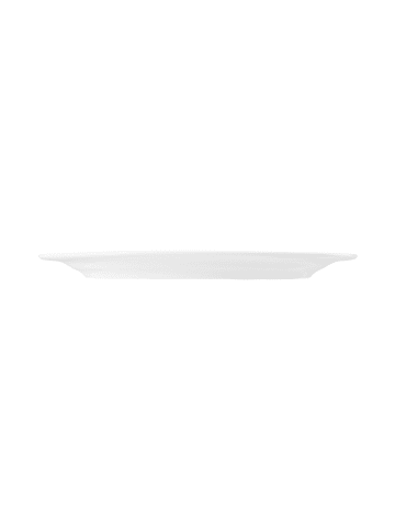 Seltmann Weiden Servierplatte Beat 25,4 x 18,1 cm weiß in weiß