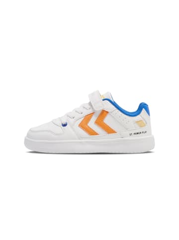 Hummel Sneaker Low St. Power Play Jr in WHITE/ORANGE