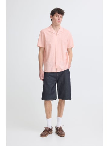 BLEND Kurzarmhemd BHBarny in Rosa