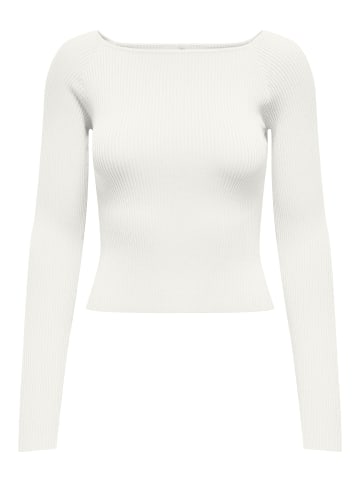 ONLY Strickpullover in Cloud Dancer