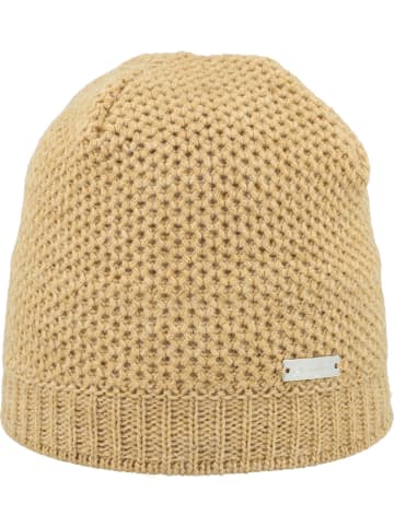 Eisglut Strickmütze in beige