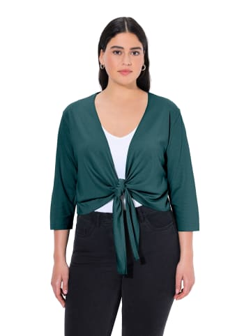 Ulla Popken Shirtjacke in petrol