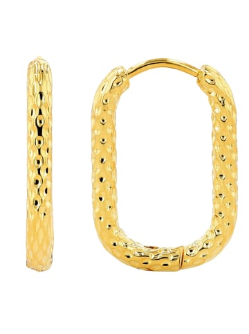 Adeliás Damen Ohrringe aus Edelstahl in gold