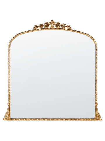 Beliani Wandspiegel LIVRY in Gold - (W) 71 x (H) 71 x (L) 3 cm