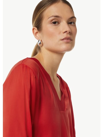 comma Bluse langarm in Rot
