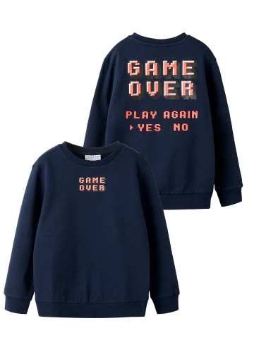 name it Sweatshirt in Navy Blazer