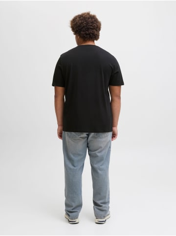 JACK & JONES PLUS T-shirt in Black