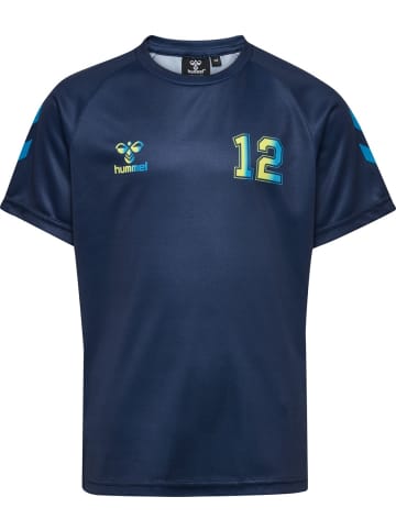 Hummel Shirt "Shimmer T-Shirt S/S" in Blau