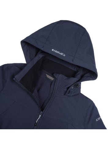 Icepeak Brenham Softshelljacke     mit Kapuze in Marine