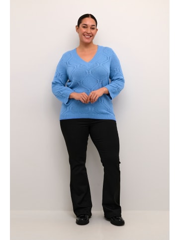 KAFFE curve Strickpullover KCcarlie in Ebb and Flow