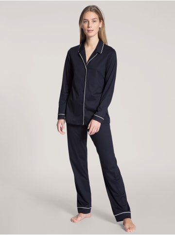 Calida Pyjama in dark lapis blue