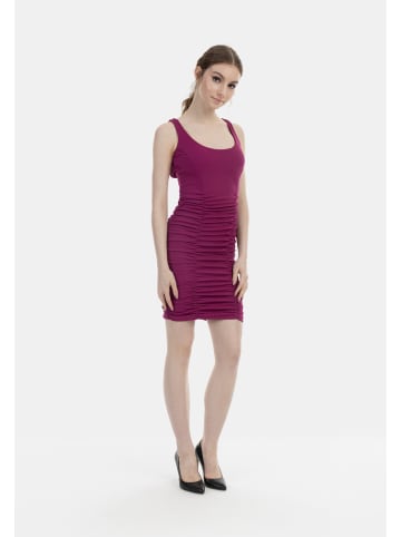 myMo at night Damen Trägerkleid Mini in Fuchsia