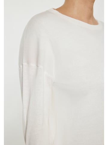 Sidona Damen Pullover in WOLLWEISS